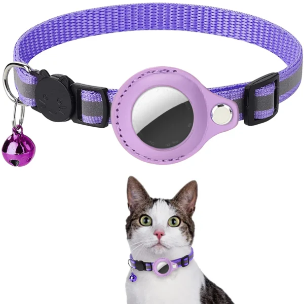 Cat AirTag Holder Collar - Adjustable Kitten Collar Waterproof - Image 10