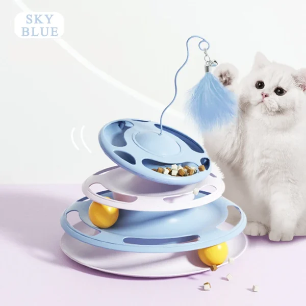 Interactive Pet Toy: Smart Remote-Controlled Car with Mouse and Ball for Cats and Dogs - Image 14