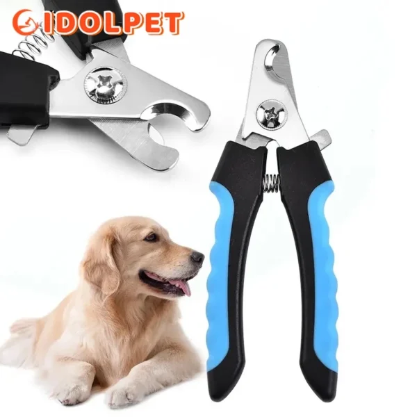 Pet Nail Clipper with Safety Guard, Stainless Steel Scissors