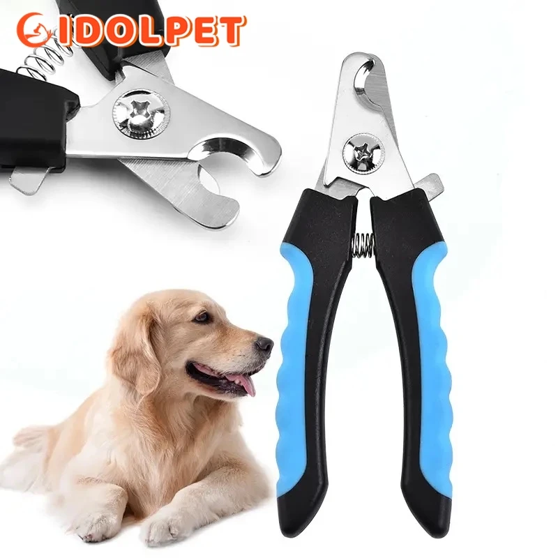 Pet Nail Clipper with Safety Guard, Stainless Steel Scissors