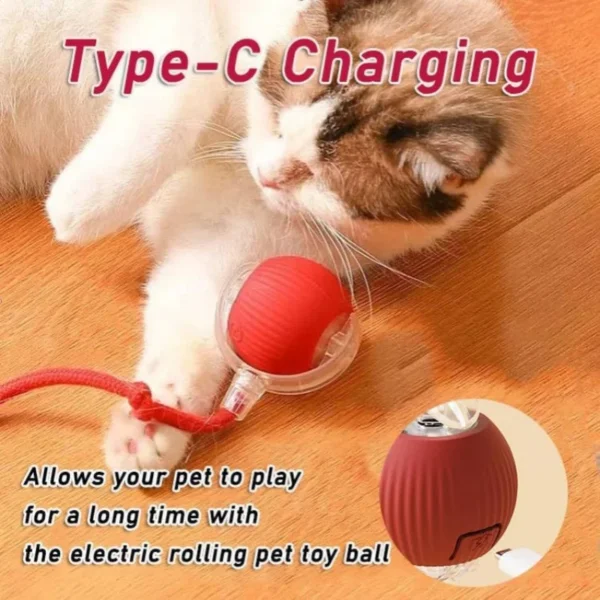 Electric Dog Ball Toys Automatic - Interactive Plush Toy - Image 2