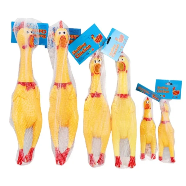 Pets Dog Squeak Toys Screaming Chicken Squeeze Sound - Image 6