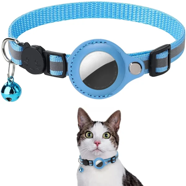 Cat AirTag Holder Collar - Adjustable Kitten Collar Waterproof - Image 11