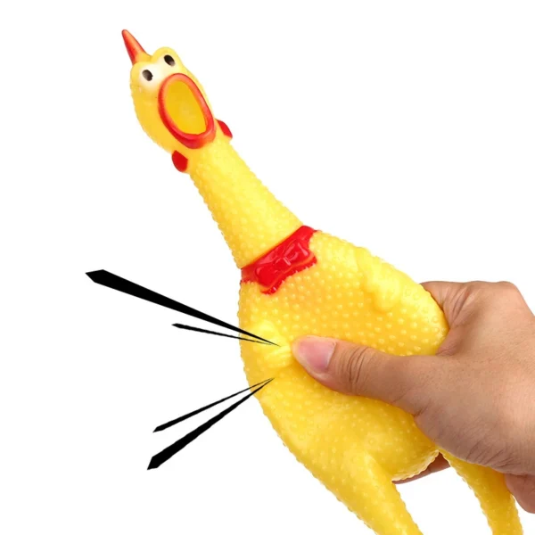 Pets Dog Squeak Toys Screaming Chicken Squeeze Sound - Image 3