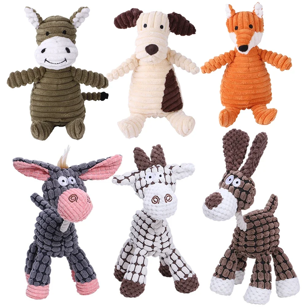 Dog Toy Animals Shape for Small and Large Dogs