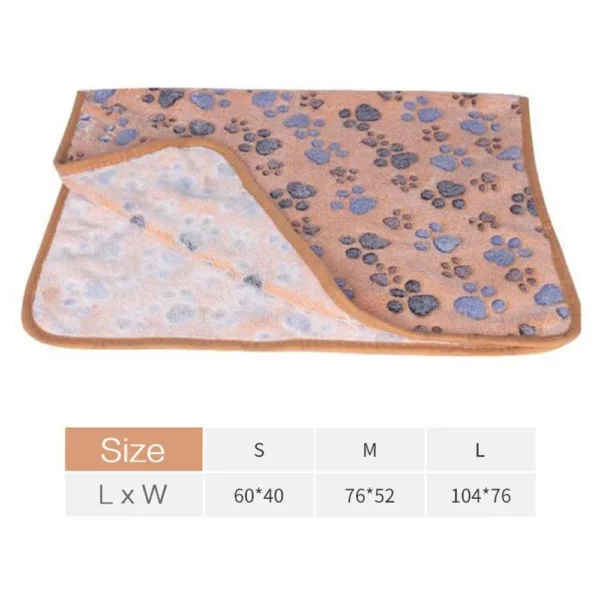 Soft Fluffy Pet Blanket Warm and Comfortable Blanket for Cats and Dogs - Image 6