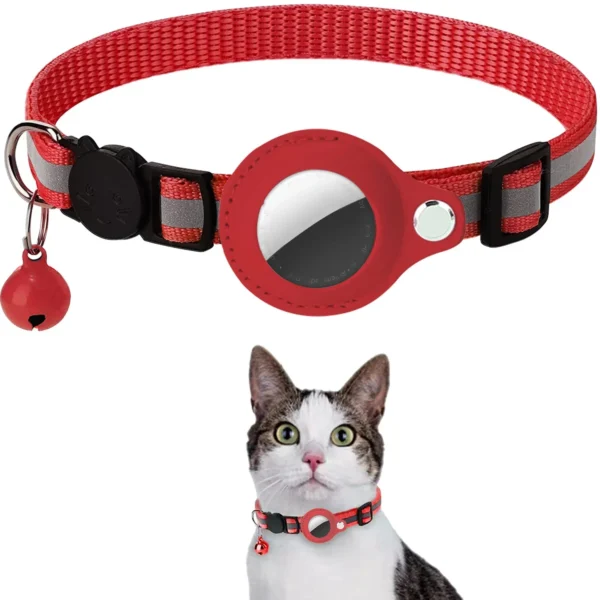 Cat AirTag Holder Collar - Adjustable Kitten Collar Waterproof - Image 8