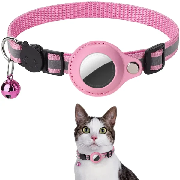 Cat AirTag Holder Collar - Adjustable Kitten Collar Waterproof - Image 9