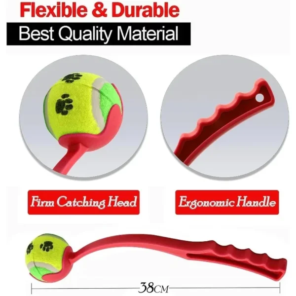 Pet Throwing Stick Dog - Hand Throwing Ball Toys - Image 2