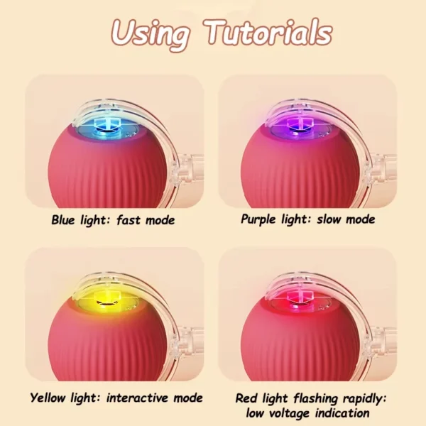 Electric Dog Ball Toys Automatic - Interactive Plush Toy - Image 5