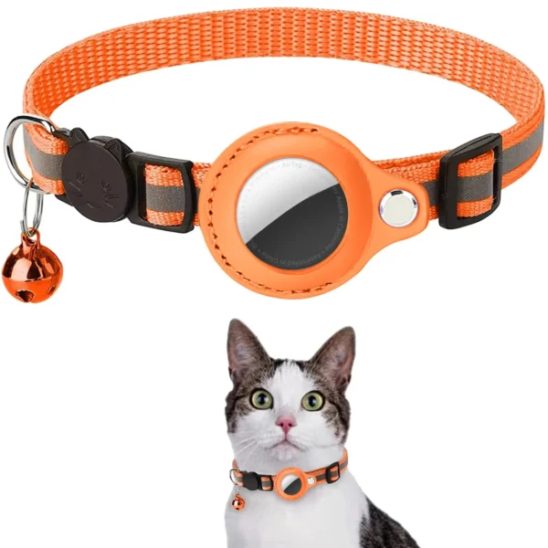 Cat AirTag Holder Collar - Adjustable Kitten Collar Waterproof - Image 12